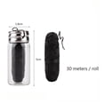 thumbnail image 4 of Shuttle Shaped Dental Floss Stick Mint Flavor 30M with Glass Bottle, 4 of 7