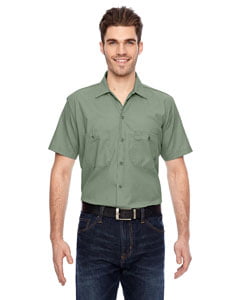 Dickies Mens Short Sleeve LS535 Work Shirt Regular Fit 