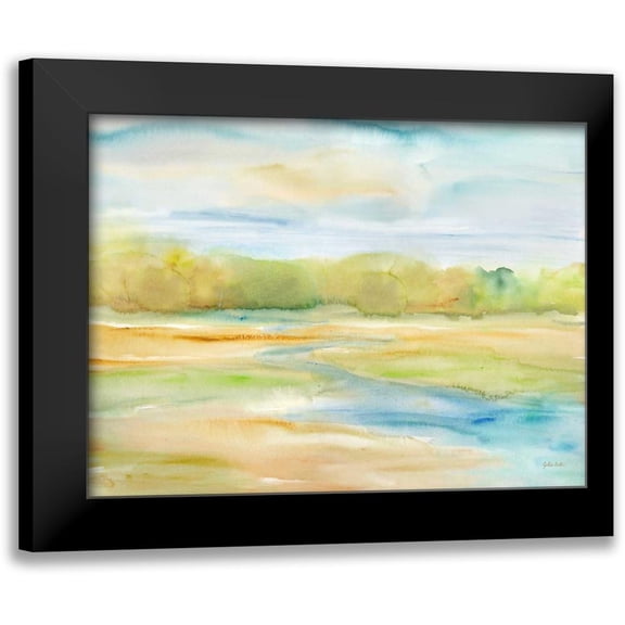Coulter, Cynthia 14x12 Black Modern Framed Museum Art Print Titled - Watercolor View