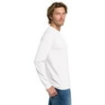thumbnail image 4 of Gildan Men Long Sleeve Crewneck T-Shirt, Heavy Cotton Classic Fit White Tee, 3 Pack, S, 4 of 7