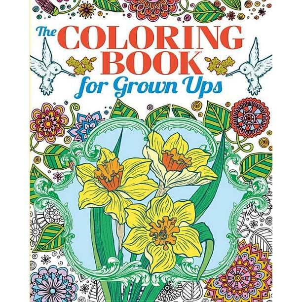 Creative Coloring Coloring Book for Grown Ups (Paperback) Walmart