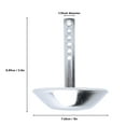thumbnail image 5 of Adjustable Snow Plow Shoes, 1/2" Shaft, Fits Most ATVs  UTVs, Durable Metal Skid Shoes, 5 of 6