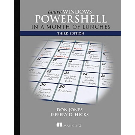Pre-Owned Learn Windows Powershell in a Month of Lunches (Paperback) 1617294160 9781617294167