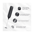 thumbnail image 3 of Handheld , Rechargeable Blender for Matcha Coffee, Electric Beverage Mixer Mini Foamer, 3 of 6