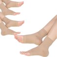 thumbnail image 1 of 3 Pairs Ankle Brace Compression Sleeves - 8-15 mmhg Open Toe Compression Socks with Arch Support for Women & Men , Relief for Swelling, Plantar Fasciitis, and Sprains – Step into Comfort and Stability, 1 of 7