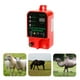 thumbnail image 3 of Energizador de cerca eléctrica portátil, pulso de , con conector de clip de alimentación de batería, pantalla LCD de 10 km Soledad Energizador de cerco eléctrico, 3 of 7