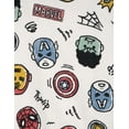 thumbnail image 4 of Marvel Avengers Spider-Man Iron Man Captain America Fleece Half Zip Hoodie Logo Toddler to Big Kid, 4 of 5