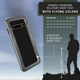 thumbnail image 5 of Pelican Samsung Galaxy S10+ Case - Voyager (Clear/Grey), 5 of 7