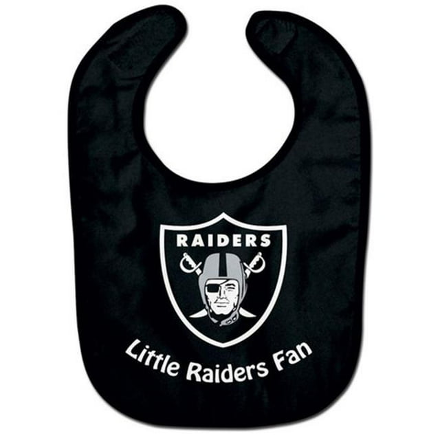 Oakland Raiders All Pro Little Fan Baby Bib