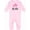 AD-Pink, variant on Little Sister Girls Lil Sis Flamingo Baby Romper Coveralls