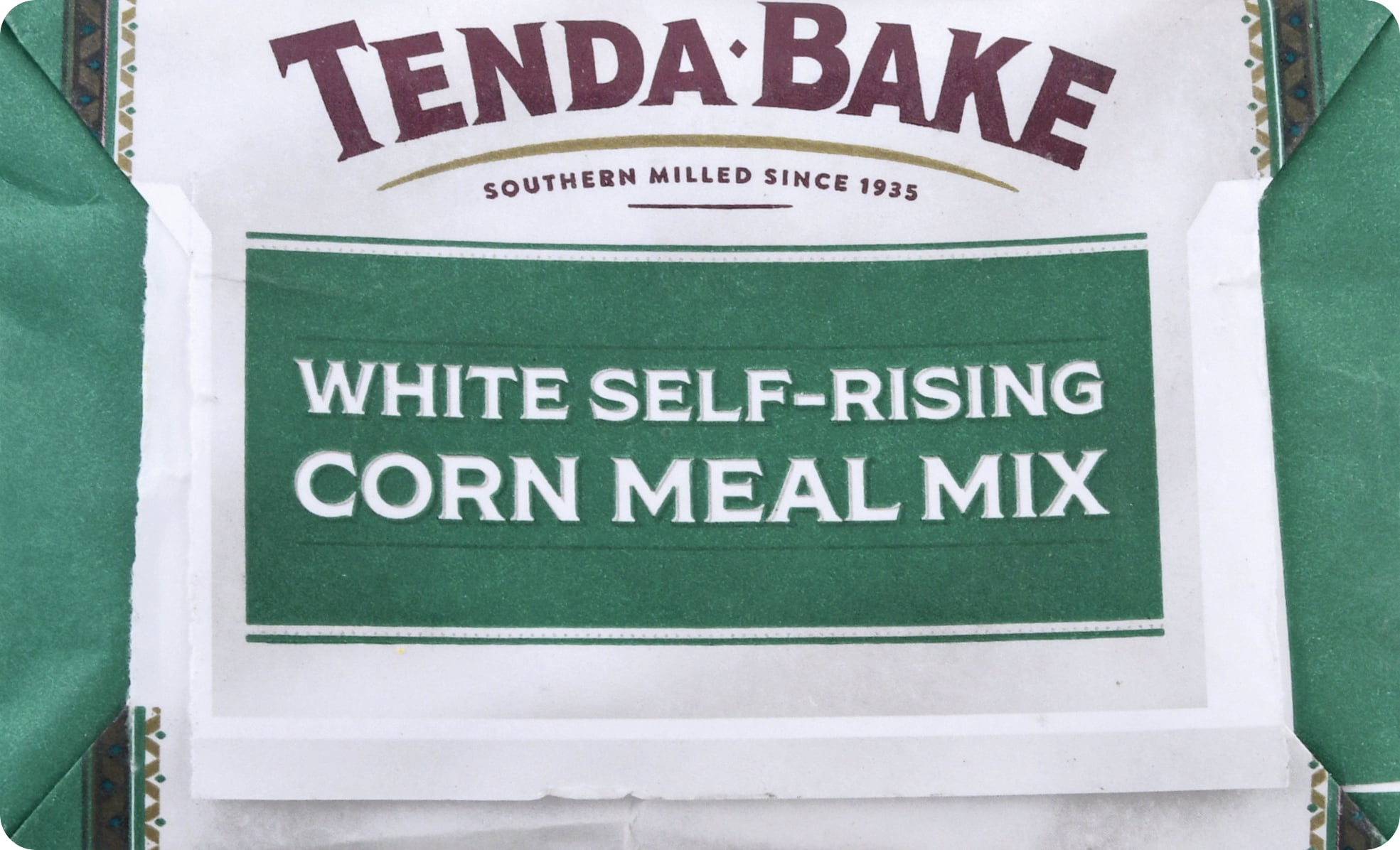 Tenda-Bake Yellow Self-Rising Corn Meal Mix, Authentic Southern Cornbread, 5 lb Bag