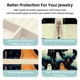 thumbnail image 3 of Halloween Ghost Travel Portable Square Necklace Holder with Earring Holder, Display Case - Travel Organizer for Rings, Earrings, Necklaces, Bracelets - Suitable for Girls and Women, 3 of 6
