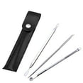thumbnail image 2 of Xuanheng 3Pcs Blackhead Remover Extractor Tool for Blackhead Cleaners Black, 2 of 8