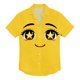 thumbnail image 3 of Camisa de Manga Corta Divertida de los Hombres Impresa con Botones - Tela Transpirable Ligera, Corte Suelto para las Vacaciones Y el Uso Diario, 3 of 5