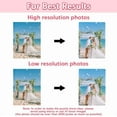 thumbnail image 5 of 6 Sets Sublimation Blank Jigsaw Puzzles 5.7 x 7.8 Inches A5 White Puzzle Pieces Craft Blanks Jigsaw Pieces for Adults Thermal Heat Press Printing Projects 40Pcs Each Set White DIY, 5 of 5