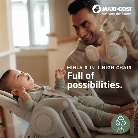 Maxi-Cosi Minla 6-in-1 High Chair, Classic Oat
