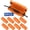 Orange, variant on 6 Pack Outdoor Extension Cord Safety Cover with Waterproof Seal IP54 Water-Resistant, Weatherproof Electrical Connection Box with 2 Latches, Plug, Socket, Holiday Decoration Light,Green