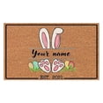 thumbnail image 2 of Bouanq Easter Rugs Bathroom RugsEaster Doormat Easter Eggs Rabbit Entryway Front Porch Rugs Anti-Skid Bottom Floor Indoor Outdoor Carpet For Home Patio Home Decor for Easter Day, 2 of 7