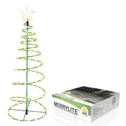 Solar LED Metal Christmas Tree Decoration Outdoor Stake Light - 2'ft. Warm White