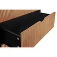 thumbnail image 5 of Vastcury Modern 3 Drawer Dresser for Living Room, Nightstand Bedside Cabinet with Storage for Bedroom, Black, 5 of 10
