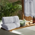 thumbnail image 4 of 4 Pack Bath Towel Set 27x54, 100% Ring Spun Cotton, Ultra Soft Highly Absorbent Machine Washable Hotel Spa Quality Bath Towels for Bathroom, 4 Bath Towels Light Grey, 4 of 6