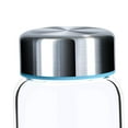 thumbnail image 3 of Tarro de almacenamiento,Tarros de cristal multiusos con tapa giratoria para té,Contenedor portátil para almacenar alimentos Bean,Bote de cocina vacío transparente hermético para, 3 of 4