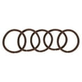thumbnail image 2 of Goody Thick Hair Super Stretch Ouchless Elastics - Brown - 15Ct, 2 of 5