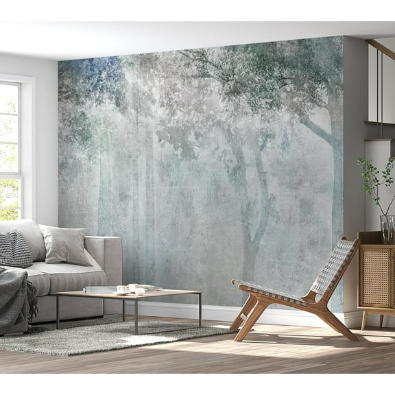 Botanical Wallpaper Wall Mural - Gentle Breeze in The Forest