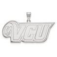 thumbnail image 1 of 10k White Gold Official Licensed Collegiate Virginia Commonwealth University (VCU) Large Pendant, 1 of 4