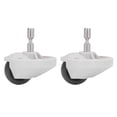 thumbnail image 1 of Robot Balayeuse Universelle Roulette Roue avant, Robot Balayeuse Accessoire, 2pcs Robot Balayeuse Universelle Roulette Roue avant de Remplacement pour E4 E5 S5, 1 of 8