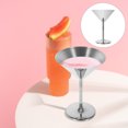 thumbnail image 4 of Red Wine Cocktail Cup Unbreakable Goblet Cocktail Goblet Stainless Steel Wine Cup, 4 of 9