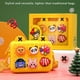 thumbnail image 5 of Sonducket Bolso para chico, diseño bonito, regalo de Navidad, juguetes, regalo, paquete de pecho pequeño, bolso cruzado con varios patrones Bolsas de mensajero y de hombro Amarillo, 5 of 6