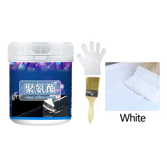 Yunuuuoa Polyurethane Waterproof Coating Sealant for Roof Exterior Wall Asphalt Leak Repair Crack Filler Concrete Driveway Foundation Basement Garage Floor Waterproofing Solution