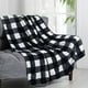 thumbnail image 2 of Sofa Vama Ropa de Cama Manta de cuadros polares de doble cara, manta de franela estampada para sofá, manta pesada de oficina, manta de regalo for Navideño, 2 of 4
