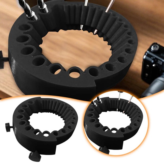 Aiguiseur de Perceuse Attachement de Perceuse Broyeur d'Angle pour Perceuse 2 13mm (Noir)