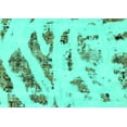 thumbnail image 1 of Ahgly Company Indoor Rectangle Abstract Turquoise Blue Modern Area Rugs, 7' x 9', 1 of 4