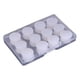 thumbnail image 1 of Yuarrent 12 Uds. De tapones para los oídos de silicona, equipo de protección de Color Simple, resistente al agua, natación, baño, Cubiertas para muebles de jardín Blanco, 1 of 6
