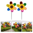 thumbnail image 3 of 2Pcs Pinwheel for Yard and Garden 63.00X27.00X5.00cm Assorted Color, 3 of 8