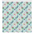 thumbnail image 3 of Ambesonne Victorian Shower Curtain, Baroque Colored Roses, 69"Wx84"L, Multicolor, 3 of 3