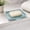 🌻 Green#560, variant on Silicone Soap Dish with Drain Spout, Anti-Slip Sink Tray for Bathroom and Kitchen Sponges, Dishwasher Safe