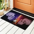 thumbnail image 3 of XMXT Non-Slip Area Rug, Musical Skull Contrast Print Polyester Rugs for Living Room, 36 x 24 inches Multicolor, 3 of 9