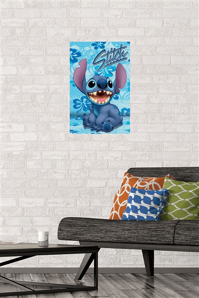 Disney Lilo and Stitch - Sitting Wall Poster, 14.725" x 22.375"