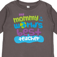 thumbnail image 4 of Inktastic Teacher Mommy Gift Boys or Girls Long Sleeve Toddler T-Shirt, 4 of 5