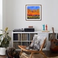 thumbnail image 4 of Art.com Aspen Trees in Autumn Art Print by Pol Ledent, Brown Frame Wall Art, 29" x 29", 4 of 5