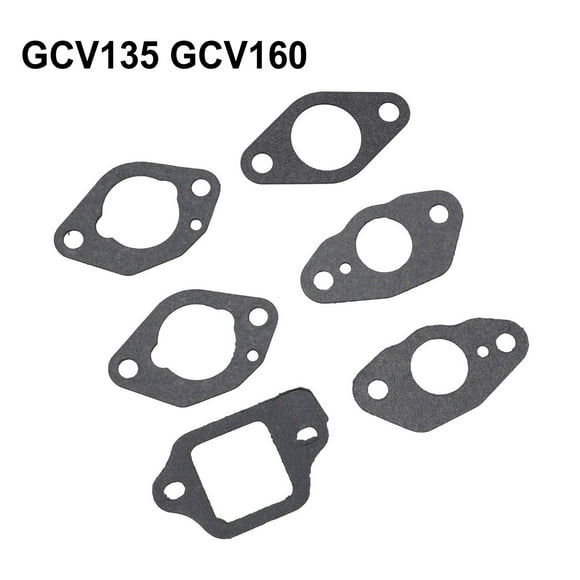 Mosiee Gasket Set For Carburettor Mounting Fits Gcv135 Engines Hrb425C Hrb475C Hrx536 Lawnmowers Garden Power Tools Accessories