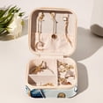 thumbnail image 6 of Ice Hockey Travel Portable Square Jewelry Display Case: Storage Solution for Rings, Earrings, Necklaces, Bracelets, and More! Ideal for Girls and Women: Jewelry Stand, Display, and Box in One, 6 of 6