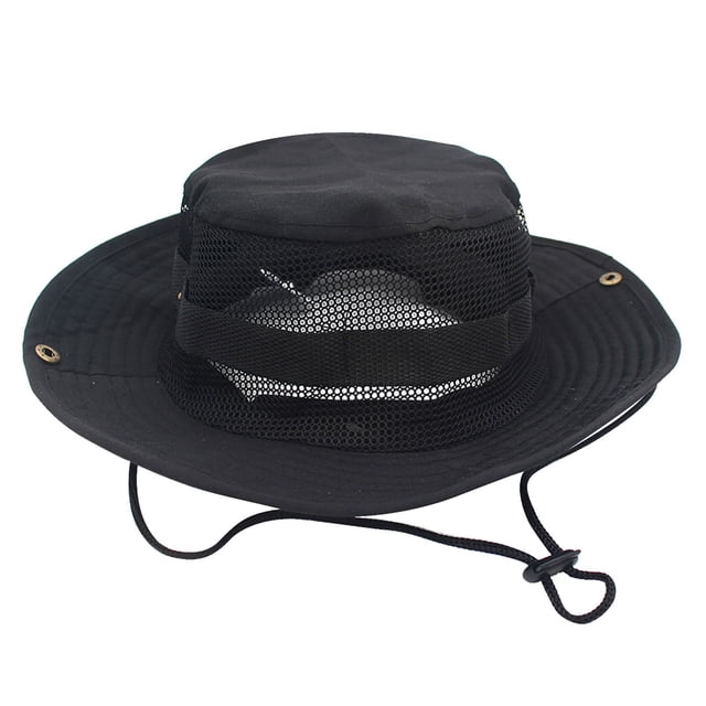 Chapeaux Bob Plein Air Randonnée Pêche Chapeau de Pêcheur Chapeau Décontracté Jungle à Bord Rond Chapeau de Randonnée pour Hommes et Femmes Chapeaux Bob Chapeaux d'Hiver