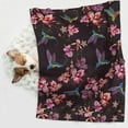 thumbnail image 6 of Disketp Humming Bird And Tropical Dog Blanket/Bed Cover for Dogs and Cats,Puppy Essentials-Large, 6 of 8
