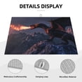 thumbnail image 3 of Kdxio Fire Breathing Dragon Twilight for Dish Drying Mat,24*18 inch Absorbent Dish Drainer Kitchen Counter,Large Size Dish Drying Pad for Countertops,Draining Racks, 3 of 6