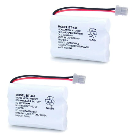 2PCS BT-446 BT-1004 BT-1005 BT-504 Rechargeable Cordless Telephone Battery
